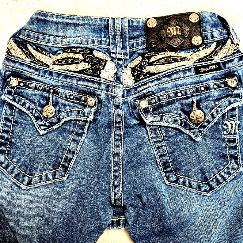 MISS ME Y2K BLING WING JP5011B6 sz 24